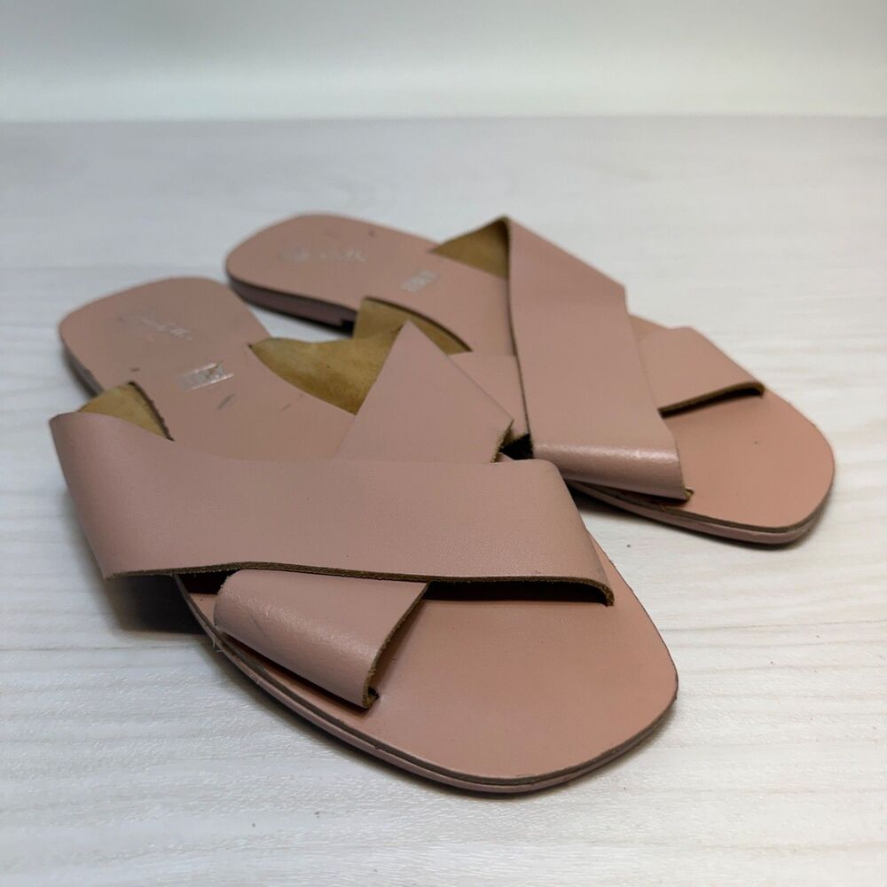 Seychelles Total‎ Relaxation Slide Womens Size 8 Sandals Pink Summer Comfort